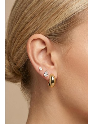 Rays Damla Figürlü Çoklu Küpe Seti 0116