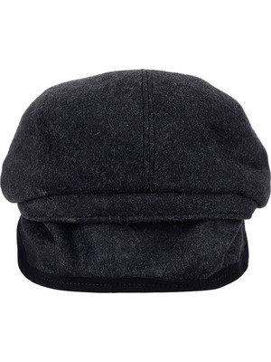 Tamer Tanca Erkek Tekstil Antrasit London Şapka 524 1147 Spk SK25-26 Antrasıt
