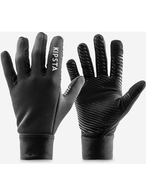 Decathlon Kipsta Yetişkin Futbol Eldiveni - Siyah - Keepdry Warm