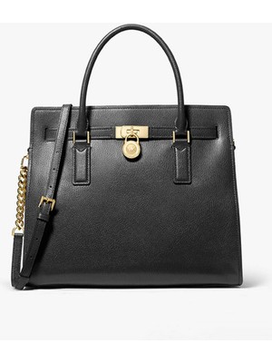 Michael Kors Kadın Hamilton Moderne Büyük Boy El ve Omuz Çantası - Siyah