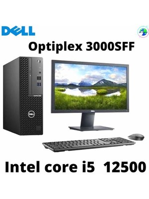Dell Optiplex 3000SFF İ5-12500 512GB 16GB W11P 22'' Fhd Monitör (Outlet)
