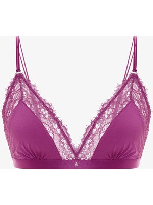 Penti Orkide Micro Lace Triangle Sütyen Balensiz Dokuma Kumaş Özelliği ile Şık Tasarım