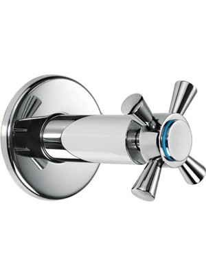 e.c.a QUADRILLE ANKASTRE ARA KESME VALFİ (180°)