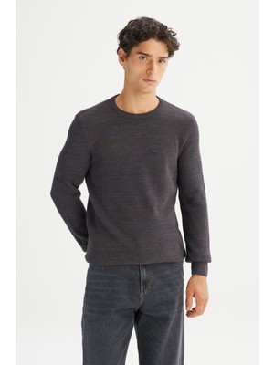 Lee Pamuklu Regular Fit Bisiklet Yaka Erkek Triko Kazak L2520364220