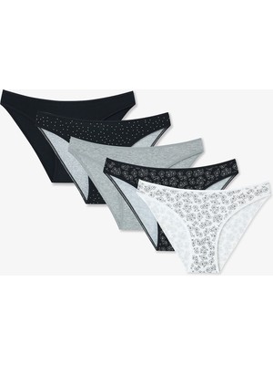 Penti Renkli Black Passion 5'li Slip Külot