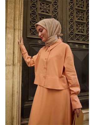 Silk Home Monogram Pamuk Ipek Eşarp 130001-21