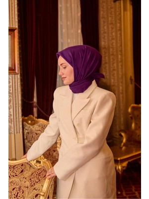 Silk Home Monogram Pamuk Ipek Eşarp 130001-04
