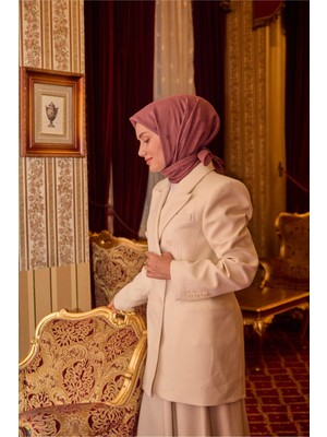 Silk Home Monogram Pamuk Ipek Eşarp 130001-01
