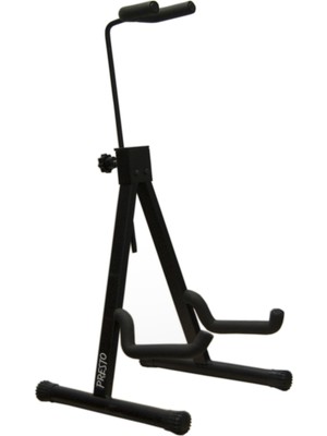 Presto Klump Elektro Gitar Sehpası Standı Model PRS-01ELKSD Siyah Renkli Kauçuk Yapı