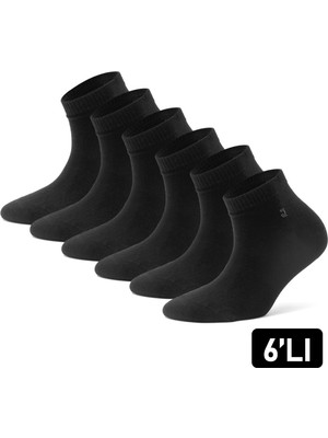 Just Inner Erkek 6’lı Bambu Çorap Yazlık Patik Esnek ve Konforlu (11200)