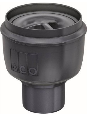 Aco - Easyflow Plastik Süzgeç Gövdesi, Dikey Çıkış DN50 - 2500.55.00