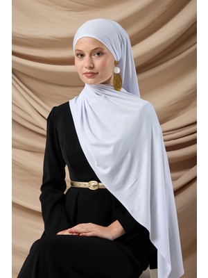 Silk Home Premium Penye Şal 65002-02 Beyaz