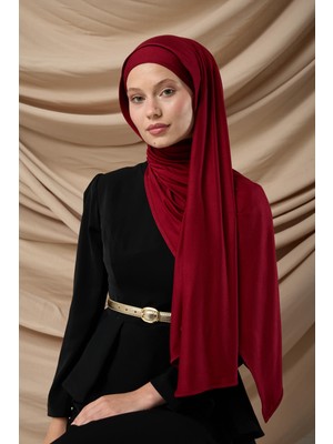 Silk Home Premium Penye Şal 65002-06 Bordo
