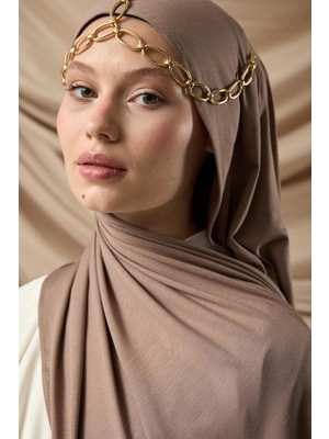 Silk Home Premium Penye Şal 65002-09 Koyu Vizon