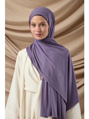 Silk Home Premium Penye Şal 65002-18 Mürdüm