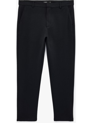 Koton Slim Fit Normal Bel Cepli Kumaş Pantolon