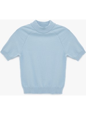 Koton Balıkçı Yaka Kısa Kollu Triko Kazak