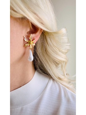 Luyi Accessory Barok İnci Küpe