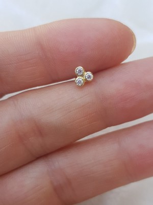 Canka Tragus Küpe Piercing Çelik