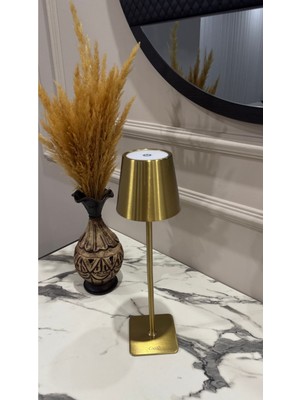 Feyza Design Şarjlı Masa Lambası 3 Renk Modlu, Taşınabilir ve Şık Aydınlatma