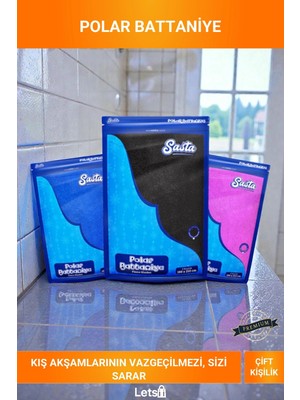 Letsii Yumuşacık Polar Battaniye Çift Kişilik 180X210 cm Yüksek Isı Yalıtımlı Nefes Alan Kışlık Battaniye
