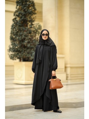 Ns Moda Tesettür Hanedan Takım Siyah