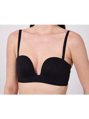 Beruflic Lavi Freshness MSF05 Destekli V Dekolte Lazer Kesim Sütyen Moda