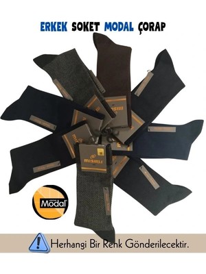 Beruflic Lavi Mısırlı 61009 Erkek Modal Soket Çorap Moda