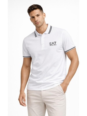 Ea7 Erkek Yakalı T-Shirt