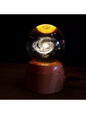 Woximax Galaxy Gezegen Tasarımlı Dönen Masa Lambası WOXİMAX-56778U