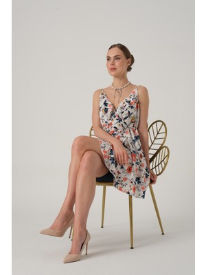 db DİLEK BAŞ TASARIM Havlit Taşlı Zincir Detaylı Kolye