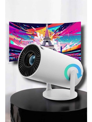 Woximax USB ve Kablosuz Bağlantı Özellikli 5000 Saat Ampul Ömürlü Projeksiyon WOXİMAX-32147