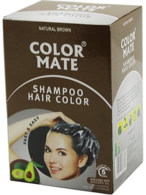 Ayder Timya COLOR MATE 10PCS KAHVERENGİ SAÇ BOYAMA ŞAMPUANI (Timya/Go1395)  200413