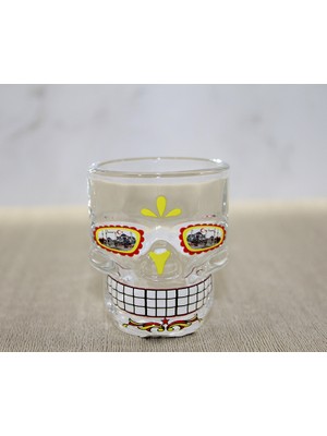 Fixup Istanbul Temalı Cam Kurukafa Shot Bardak