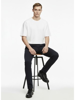 Altınyıldız Classics Normal Bel Dar Paça Slim Fit Siyah Erkek Pantolon ACE001261509_SYH