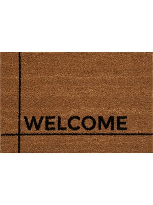 Mudo Home LINE WELCOME KAPI PASPASI 40X60