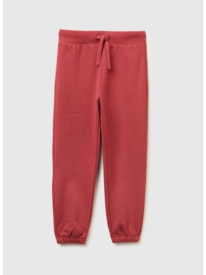 Benetton Baskılı Erkek Çocuk Bordo - Gri Sweatshırt 3EB5C505L