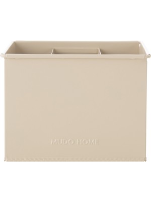 Mudo Home ROMA BÖLMELİ DÜZENLEYİCİ MAT BEJ 19X16X13 CM