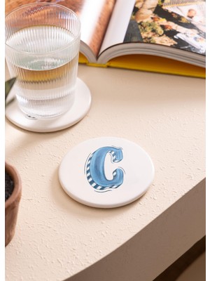 The Mia Harf Bardak Altlığı C