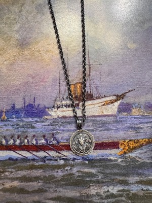 Mihenkler Jewelery Zodyak Koleksiyonu Koç Burcu 18 Ayar Sarı Altın Kaplama Gümüş Kolye