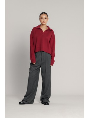 Nisan Triko Polo Yaka Triko Kazak