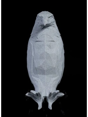 Kartal Figürlü Gece Lambası | Güçlü Aydınlatmalı LED | Dekoratif 3D Baskı Lamba