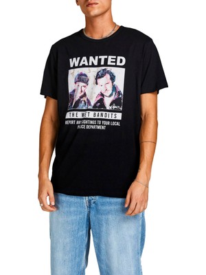 Jack & Jones Erkek T-Shırt 12198547-BLACK