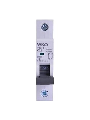 Suha Store 10VTB-1C32 Otomatik Sigorta 10KA C Tipi 1 Kutup 32A