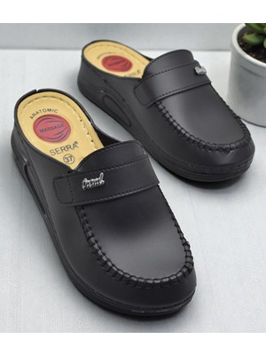 Ispartalılar 1515 Rahat Ortopedik Taban Günlük Kadın Terlik Önü Kapalı Kadın Terlik