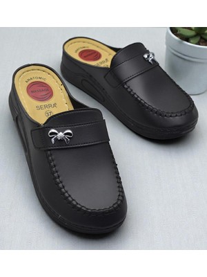 Ispartalılar 1503 Rahat Ortopedik Taban Günlük Kadın Terlik Önü Kapalı Kadın Terlik