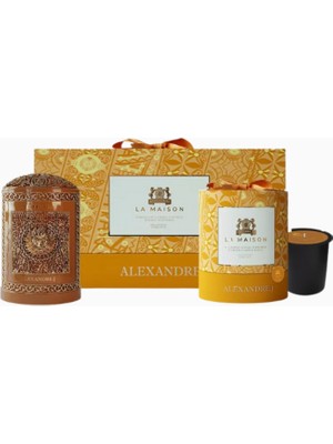 Alexandre J Sienna Mum Seti 220G, Baharatlı Kiraz ve Tarçın Notalı