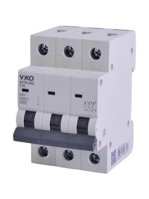 Suha Store 4VTB-3C16 Otomatik Sigorta 4,5ka C Tipi 3 Kutup 16A