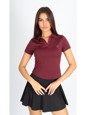 Softandbasic Polo Yaka ve Patlı Lused T-Shirt