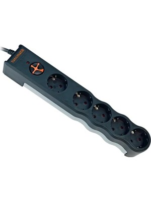 Suha Store TSK6136 Powersurge 5 Priz 1050 Joule Enerji Koruma